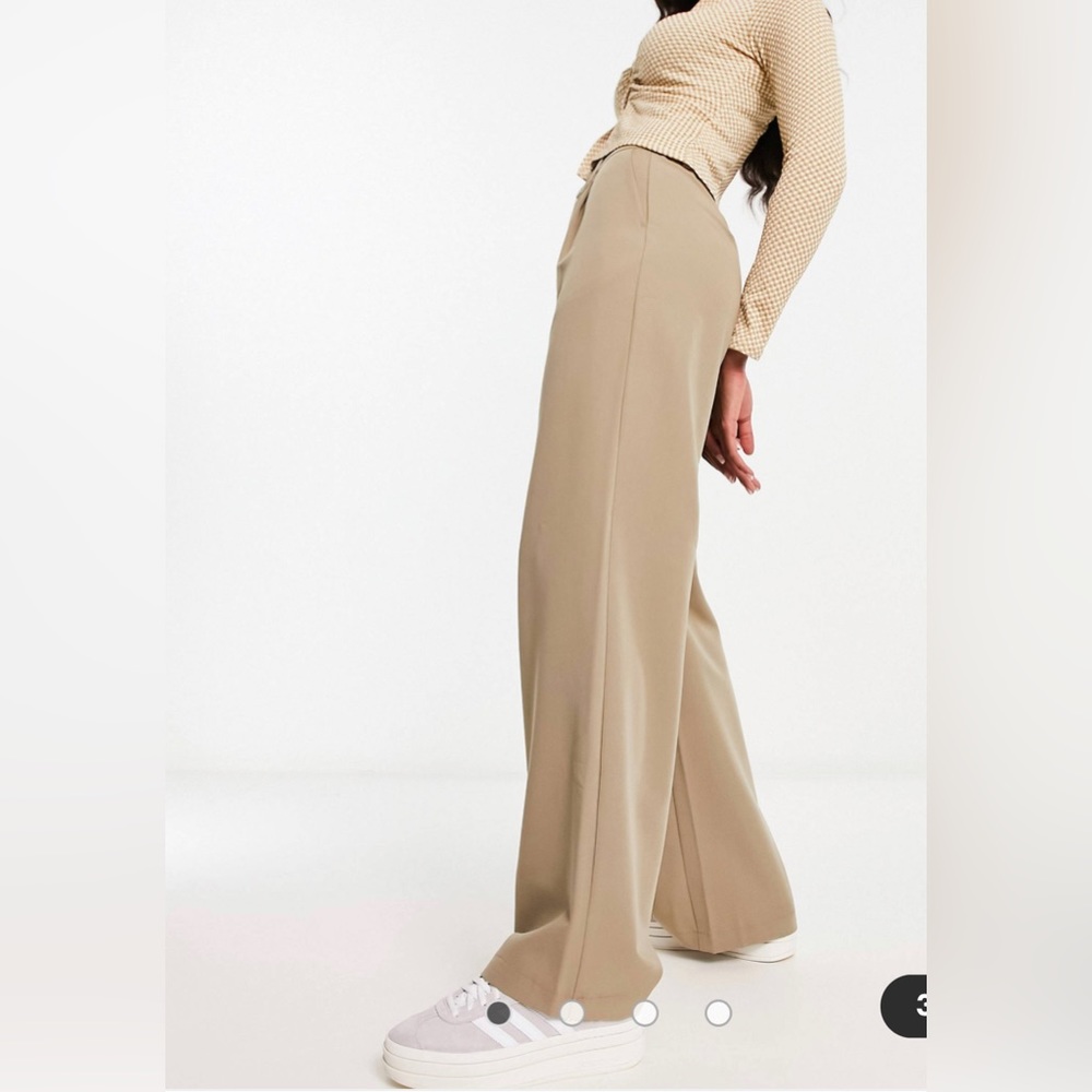 Stradivarius wide leg trouser pants